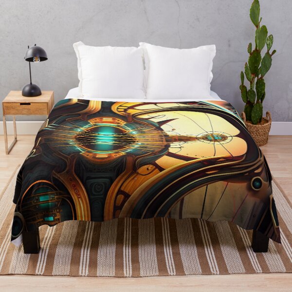 Item preview, “Cyberpunk Mosaic: Futuristic Circuit Art” designed and sold by Art-Vortex-fr.