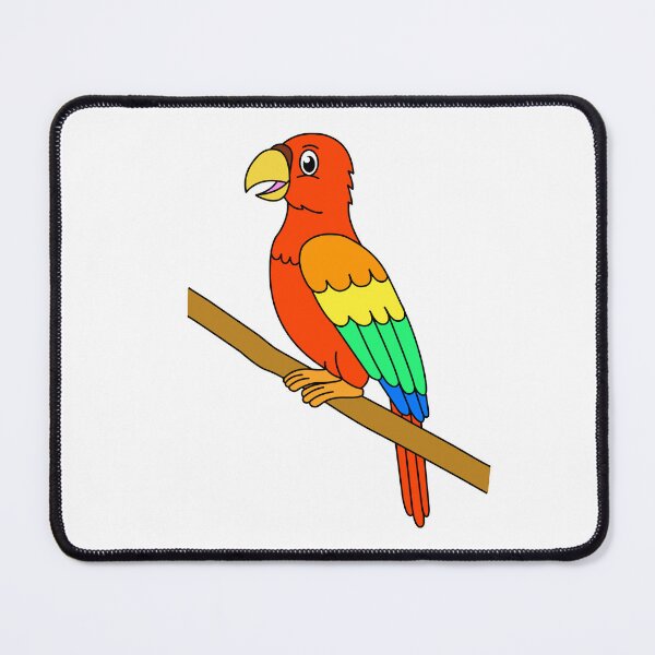 Item preview, Cute Happy Parrot flying animal designed and sold by micarto.