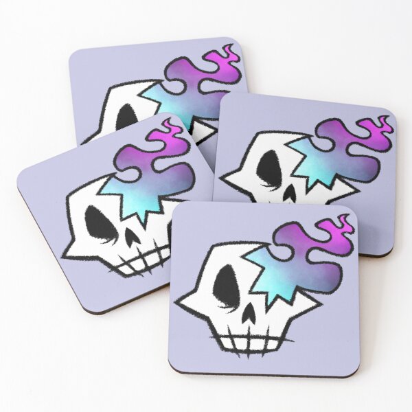 Item preview, Broken Skull with Mist designed and sold by JigsawCheeks.