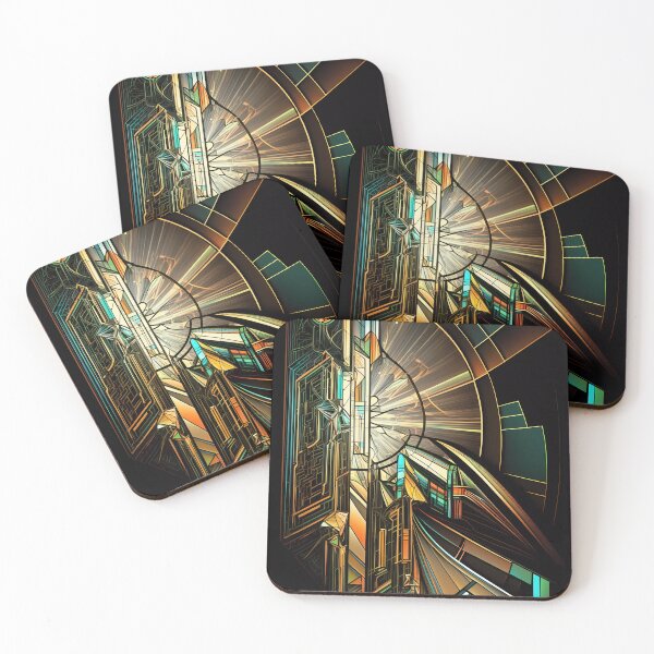 Item preview, “Cyberpunk Mosaic: Futuristic Circuit Art” designed and sold by Art-Vortex-fr.