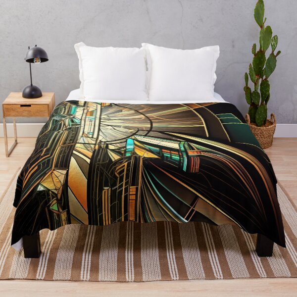 Item preview, “Cyberpunk Mosaic: Futuristic Circuit Art” designed and sold by Art-Vortex-fr.