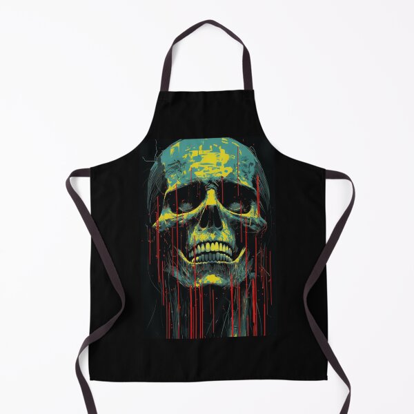 Item preview, Sci-fi Skull classic Horror Cyberpunk 01 designed and sold by osy003.
