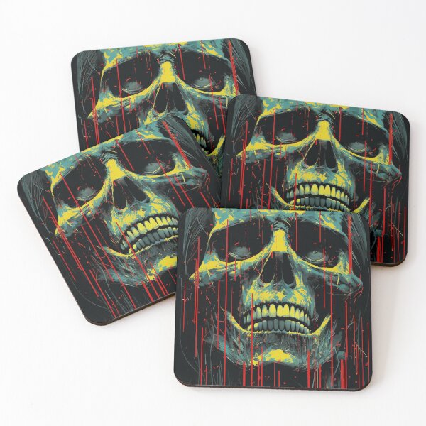 Item preview, Sci-fi Skull classic Horror Cyberpunk 01 designed and sold by osy003.