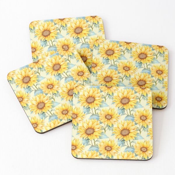 Item preview, Pastel Sunflower Patterns. Seamless Floral Elegance for Home. designed and sold by Jittiwat Chunchuawong.