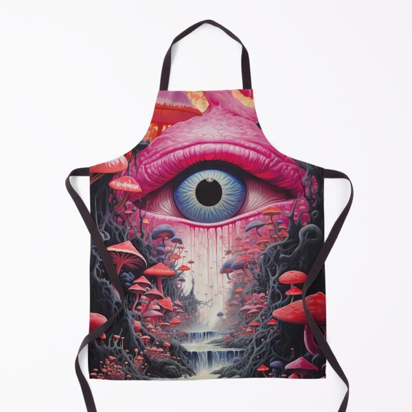 Item preview, Psychedelic DMT Eye and mushrooms designed and sold by VisionDuke.
