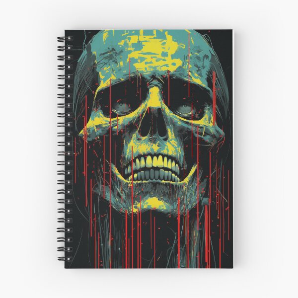 Item preview, Sci-fi Skull classic Horror Cyberpunk 01 designed and sold by osy003.