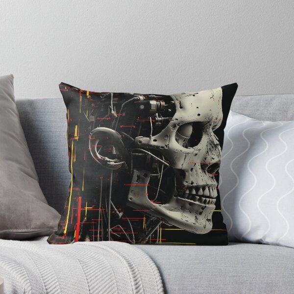 Item preview, Sci-fi Skull classic Horror Cyberpunk 02 designed and sold by osy003.