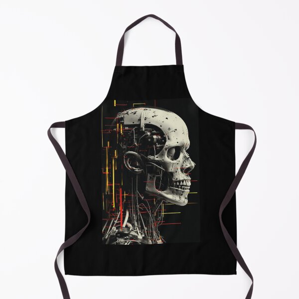 Item preview, Sci-fi Skull classic Horror Cyberpunk 02 designed and sold by osy003.