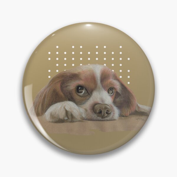 Item preview, Cavalier King Charles Spaniel Pup designed and sold by Carina Parry Studios.