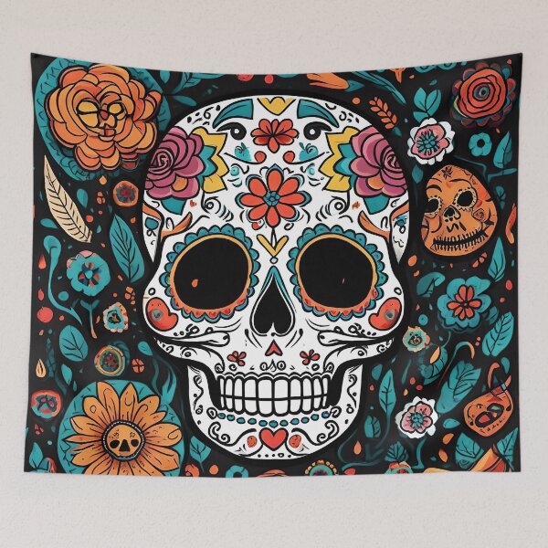 Item preview, Dia de Muertos  designed and sold by patternshoprad.