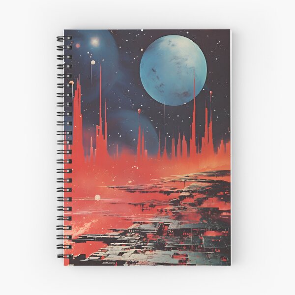 Item preview, Abstract Cosmic Landscape and Space Sky with Shining Stars and Planet designed and sold by Je-we.