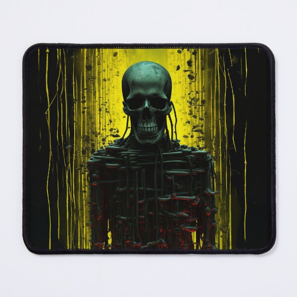 Item preview, Sci-fi Skull classic Horror Cyberpunk 03 designed and sold by osy003.