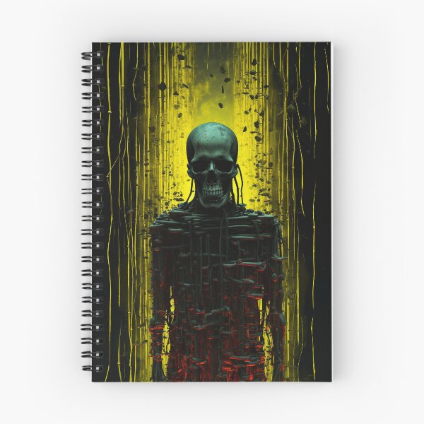 Item preview, Sci-fi Skull classic Horror Cyberpunk 03 designed and sold by osy003.