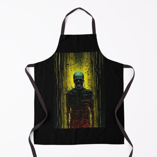 Item preview, Sci-fi Skull classic Horror Cyberpunk 03 designed and sold by osy003.
