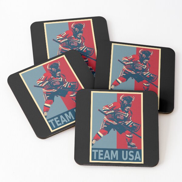 Artikelvorschau, Team USA American Bison Ice Hockey Hope entworfen und verkauft von TrueArtsStore.
