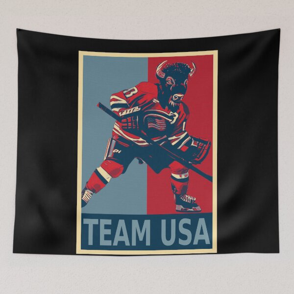 Item preview, Team USA American Bison Ice Hockey Hope designed and sold by TrueArtsStore.
