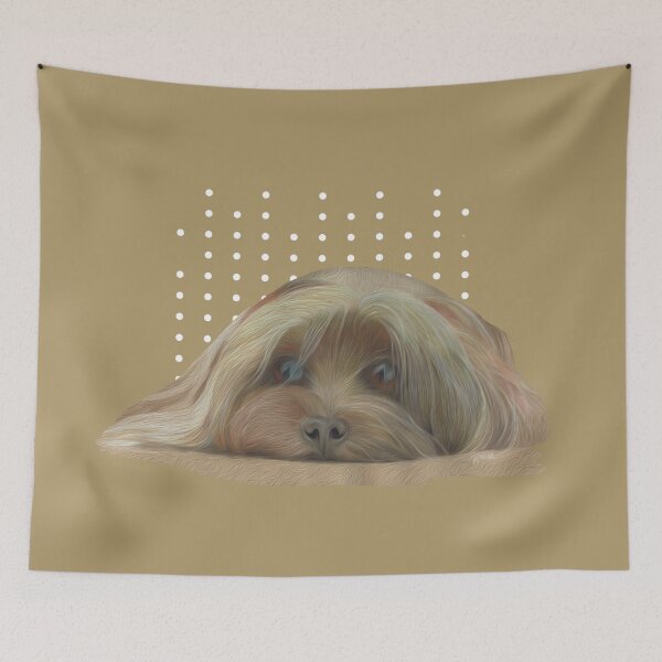 Item preview, Yorkshire Terrier Pup designed and sold by Carina Parry Studios.