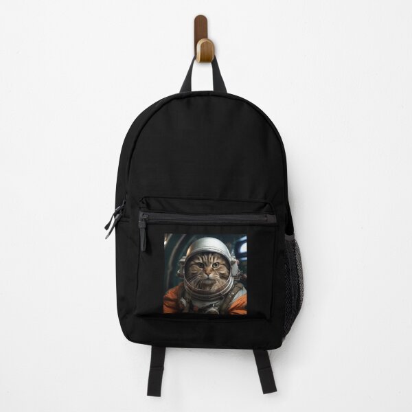 Item preview, Astronaut Cat in Space - Siberian Forest Cat designed and sold by Merchgard.