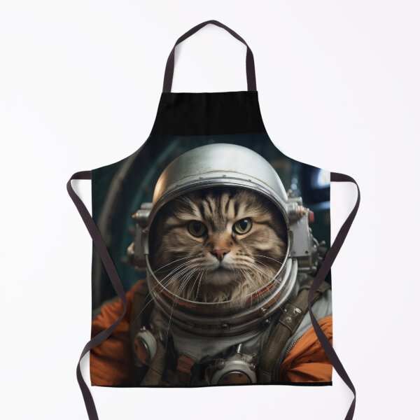 Item preview, Astronaut Cat in Space - Siberian Forest Cat designed and sold by Merchgard.