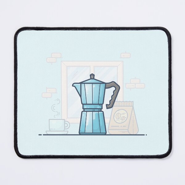 Item preview, Coffee Lover - Bialetti Moka illustration designed and sold by lalatrash.