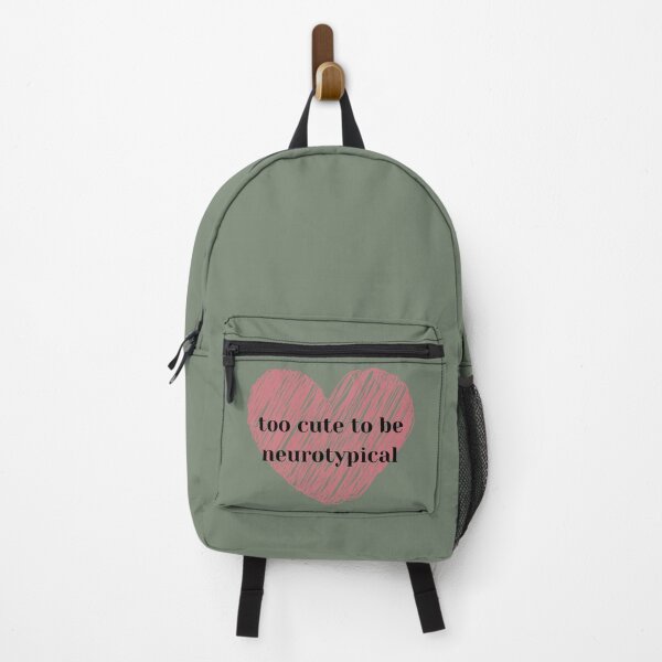Item preview, too cute to be neurotypical designed and sold by audhdmuslimah.