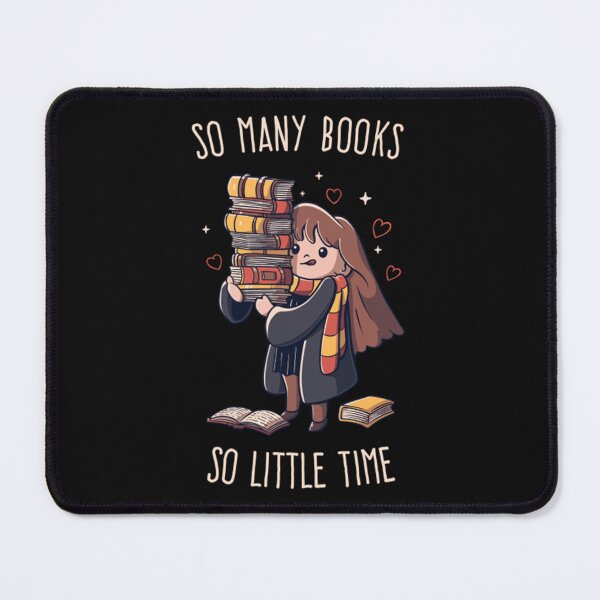 Item preview, So many Books So little Time - Funny Cute Nerd designed and sold by MaximoHeathcote.