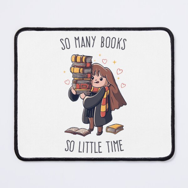 Item preview, So many Books So little Time Funny Cute designed and sold by MaximoHeathcote.