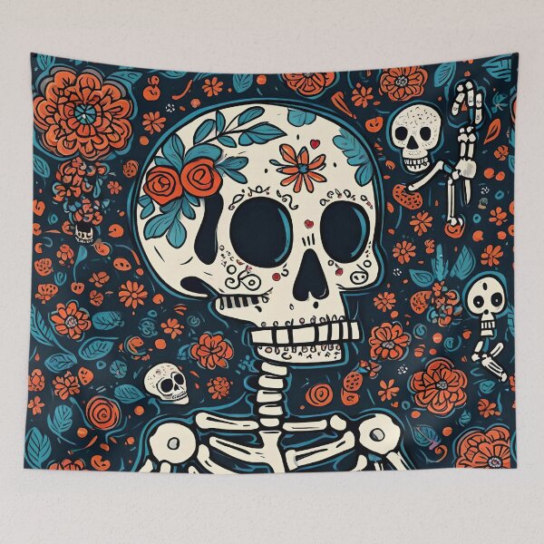 Item preview, Dia de muertos designed and sold by patternshoprad.