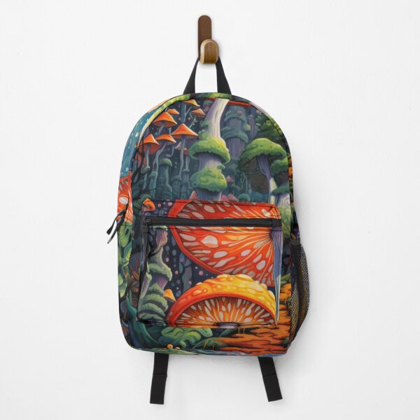 Item preview, Psychedelic Forest with Mushrooms designed and sold by VisionDuke.