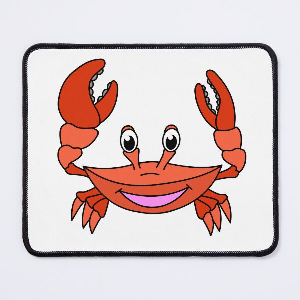 Item preview, Cute Happy Crab sea animal designed and sold by micarto.