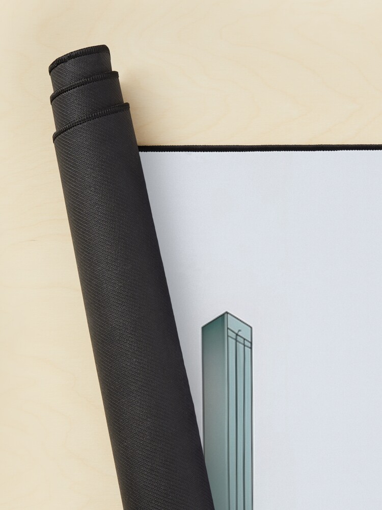 Thumbnail 2 of 5, Mouse Pad, New York City Skyline Minimalistic Drawing designed and sold by Patricks-Art.