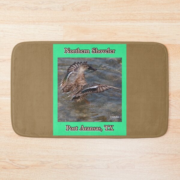 Item preview, Give Someone You Love The Bird. Northern Shoveler, Port Aransas, Texas. designed and sold by MoreEZUSA-Here.