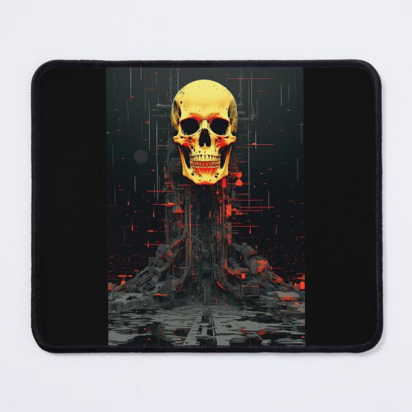 Item preview, Sci-fi Skull classic Horror Cyberpunk 05 designed and sold by osy003.