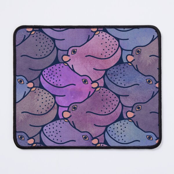 Item preview, Heads Up Hippos-púrpuras mezclados designed and sold by Hippopottermiss.