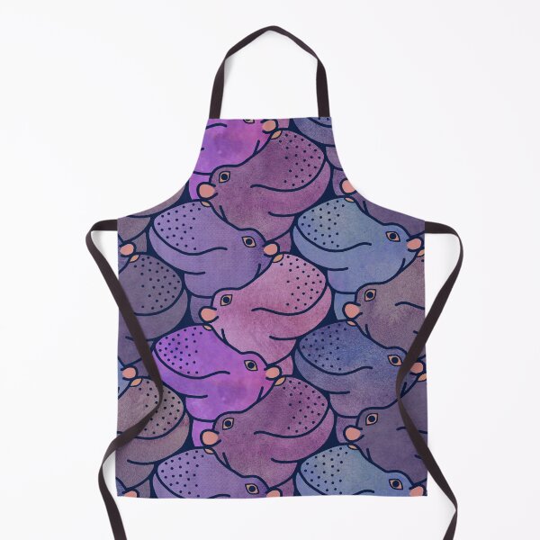 Item preview, Heads Up Hippos-mixed purples designed and sold by Hippopottermiss.