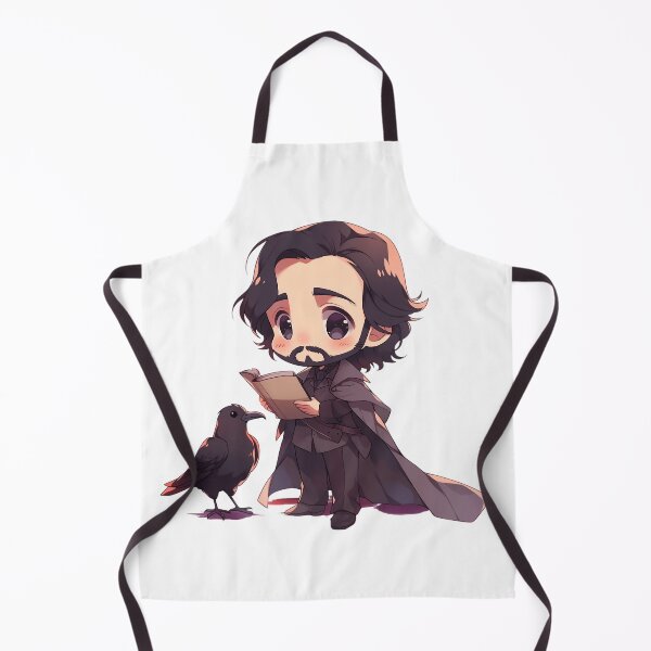 Item preview, Edgar Allan Poe Chibi designed and sold by RaineDDesigns.