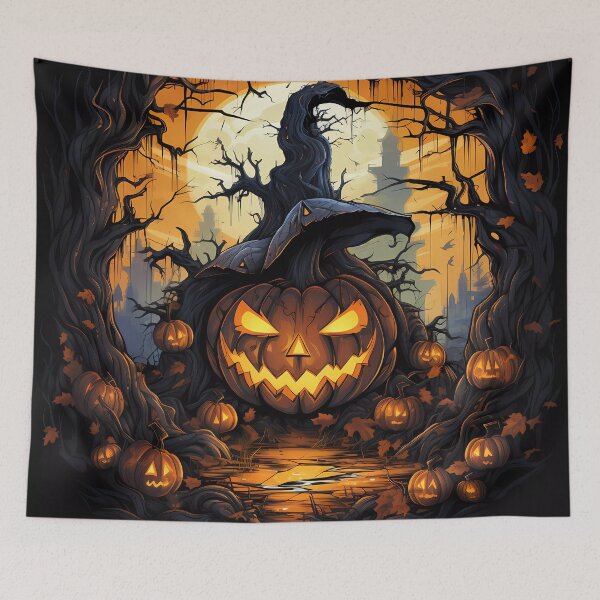 Item preview, "The Nocturnal Haunting of Halloween" designed and sold by Art-Vortex-fr.
