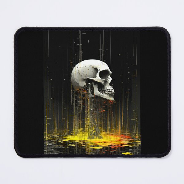 Item preview, Sci-fi Skull classic Horror Cyberpunk 07 designed and sold by osy003.