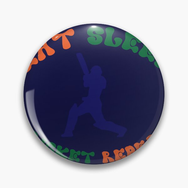 Item preview, Eat Sleep Cricket Repeat - Cricket Lover designed and sold by typoinspired.
