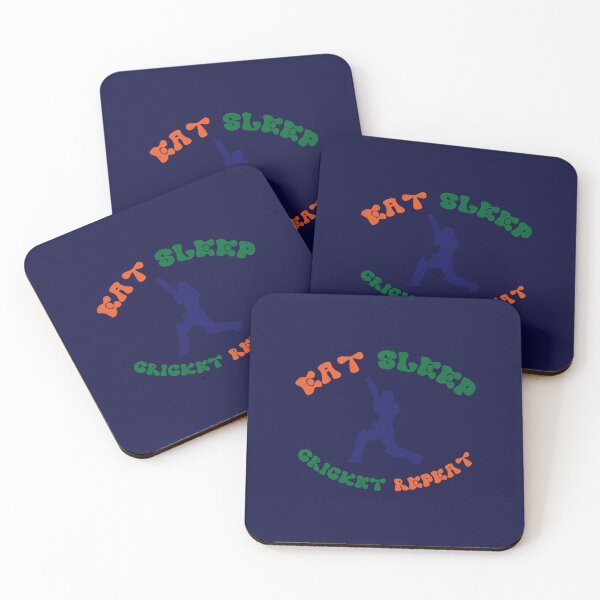 Item preview, Eat Sleep Cricket Repeat - Cricket Lover designed and sold by typoinspired.