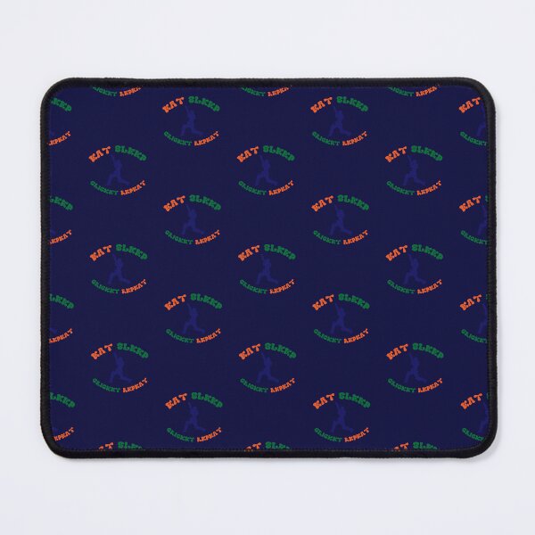 Item preview, Eat Sleep Cricket Repeat - Cricket Lover designed and sold by typoinspired.