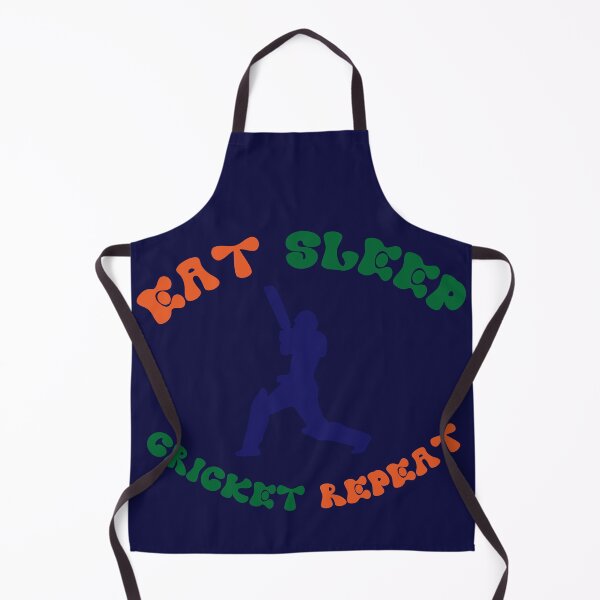 Item preview, Eat Sleep Cricket Repeat - Cricket Lover designed and sold by typoinspired.