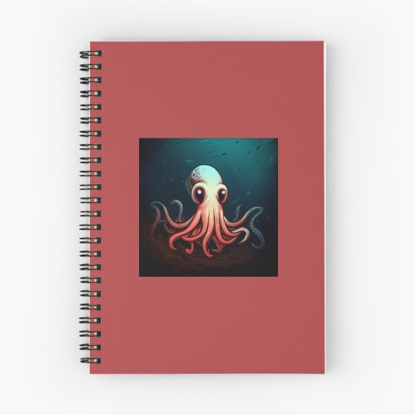Item preview, Surprised Octopus cartoon designed and sold by rgrayling.
