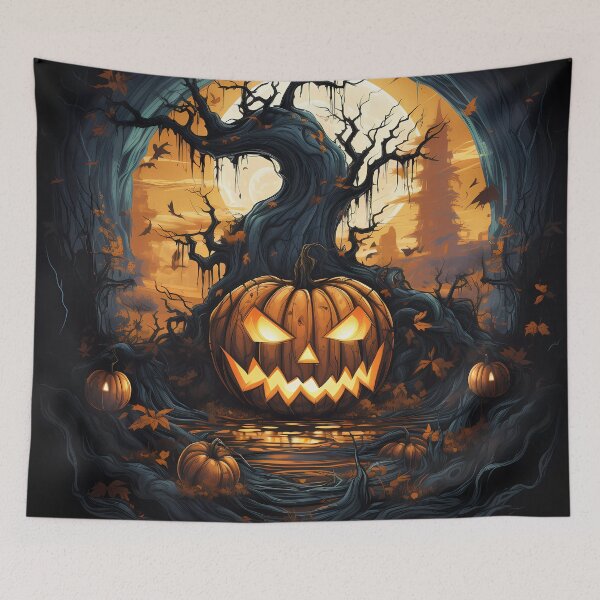 Item preview, "The Nocturnal Haunting of Halloween" designed and sold by Art-Vortex-fr.
