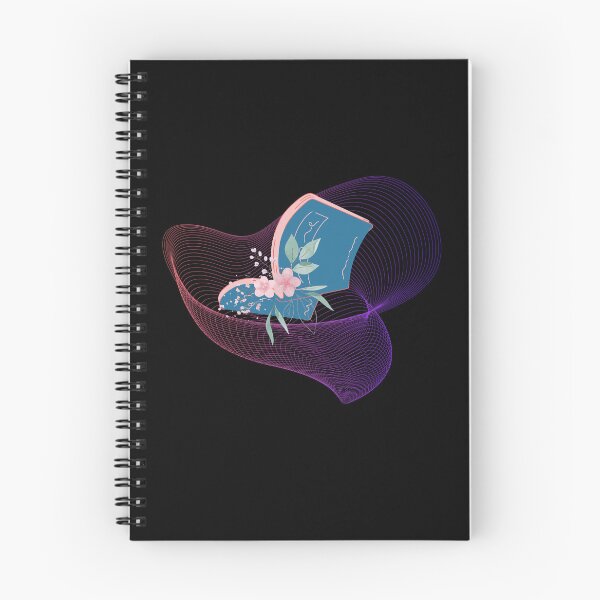 Item preview, Open Book with Flower designed and sold by Mirmura.