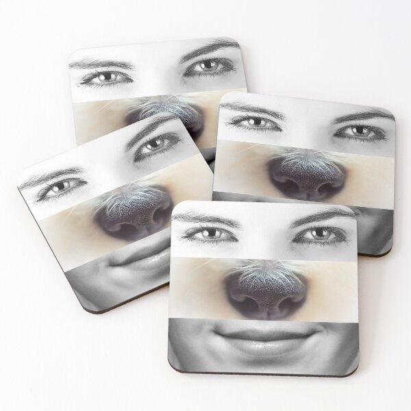 Item preview, Dog nose collage designed and sold by GasconyPassion.