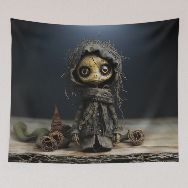 Item preview, Doll with a Collection of Twines and Jute designed and sold by Peter LOPEZ.