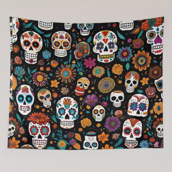 Item preview, Dia de Muertos  designed and sold by patternshoprad.