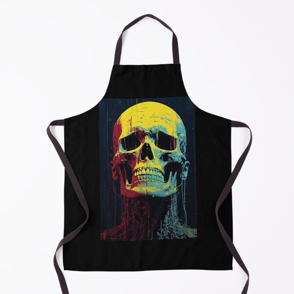 Item preview, Sci-fi Skull classic Horror Cyberpunk 08 designed and sold by osy003.