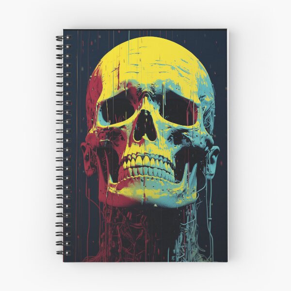 Item preview, Sci-fi Skull classic Horror Cyberpunk 08 designed and sold by osy003.